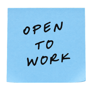 Open to work